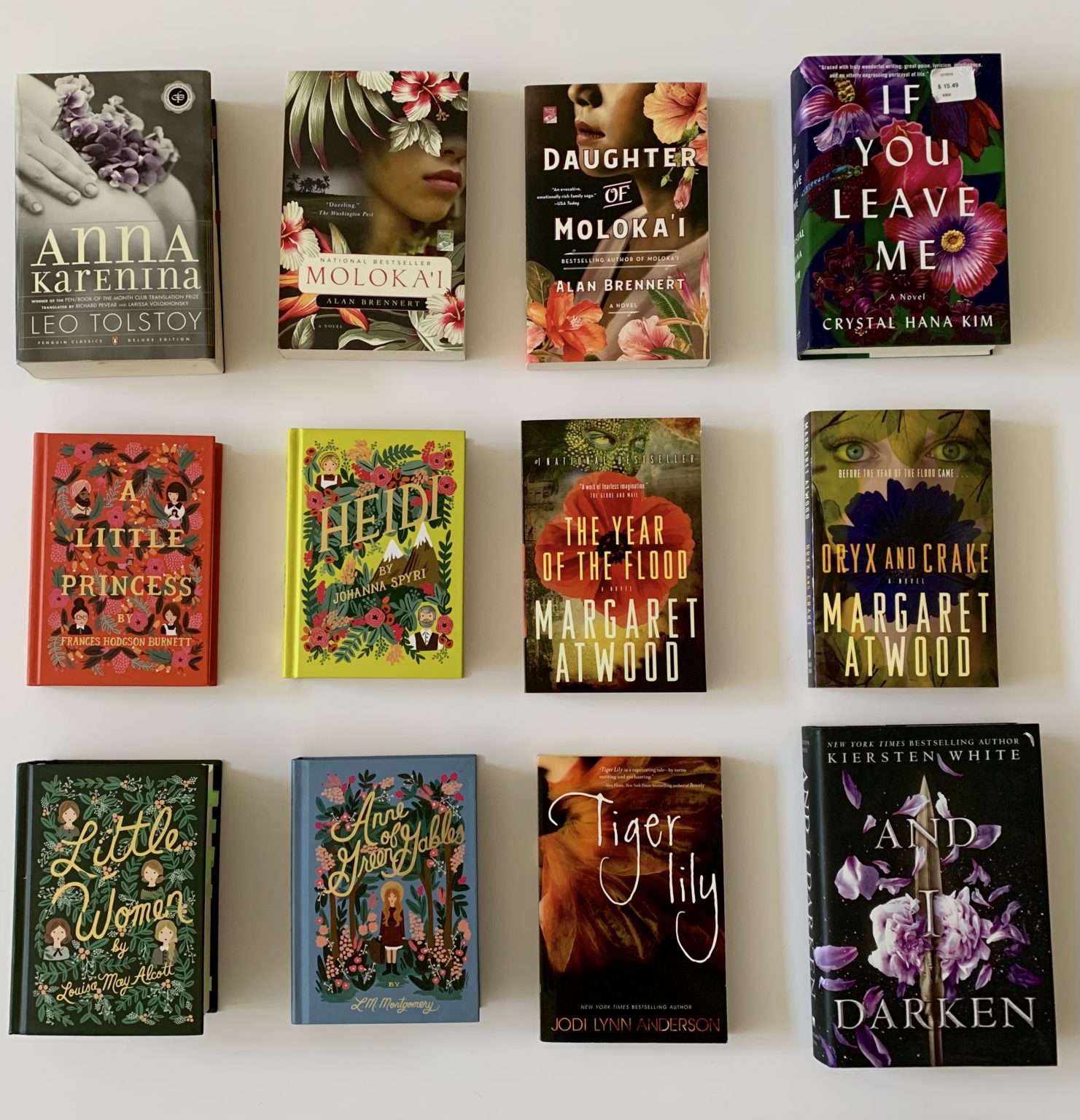 Books with Flowers on the Cover (25 Books for Spring) - Sandra's Shelf