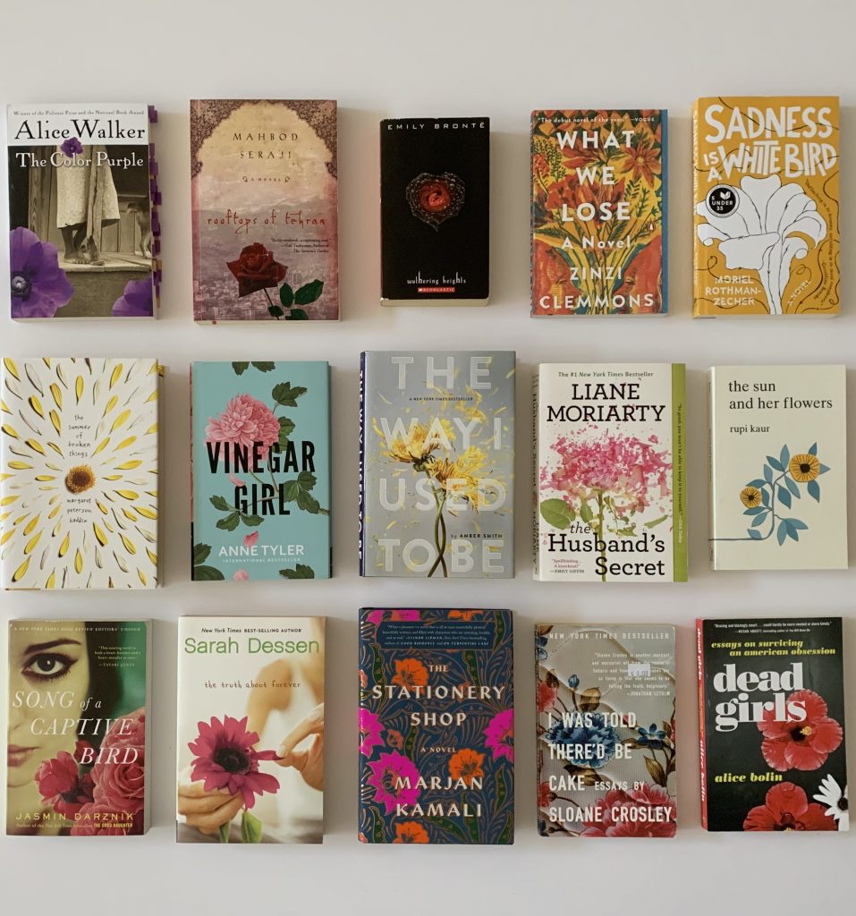 Books with Flowers on the Cover (25 Books for Spring) - Sandra's Shelf